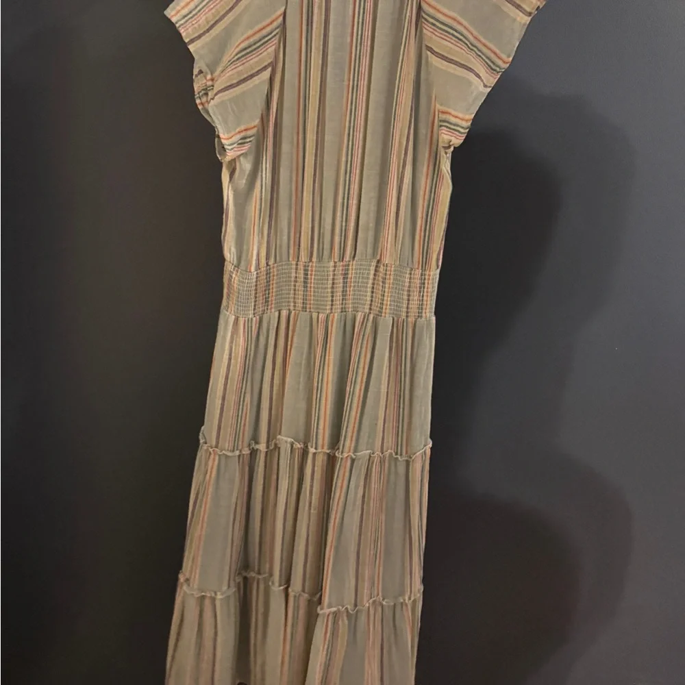 Rails Pastel Striped Midi Dress - Picture 3 of 3